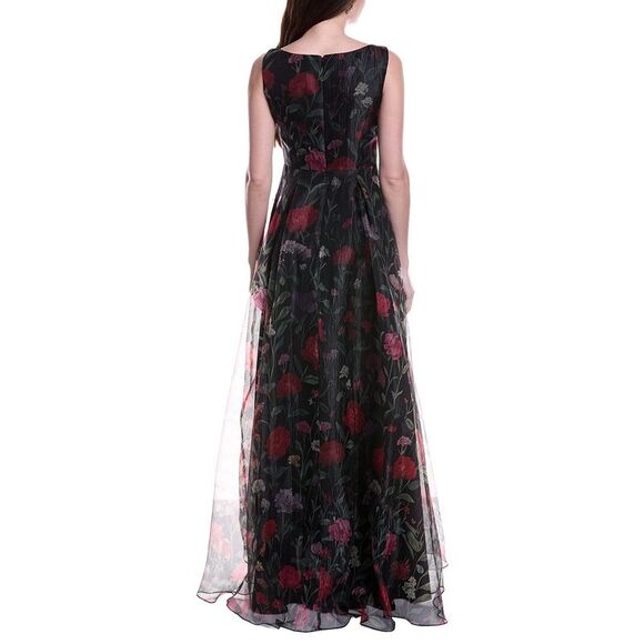 Rene Ruiz WomensFloral Gown, Red